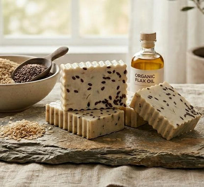 GLOW SOAP | Rice & FlexSeed Soap